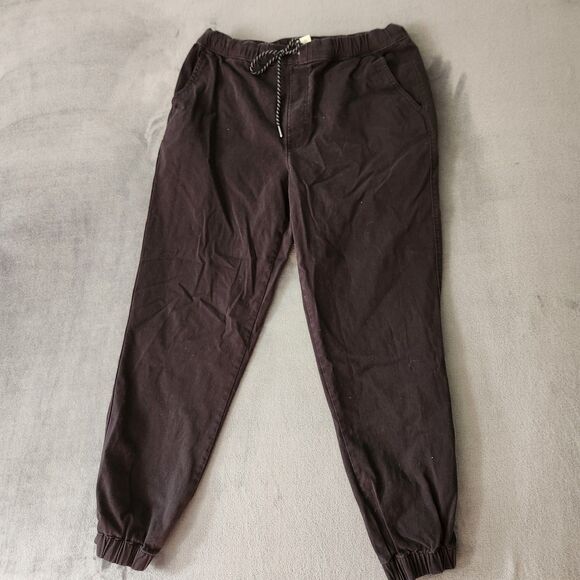 Urban Pipeline Men's Jogger Pants Size Medium Black Elastic Waist Stretch - Picture 1 of 9